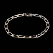 Men's 925 Sterling Silver Cuban Link Bracelet