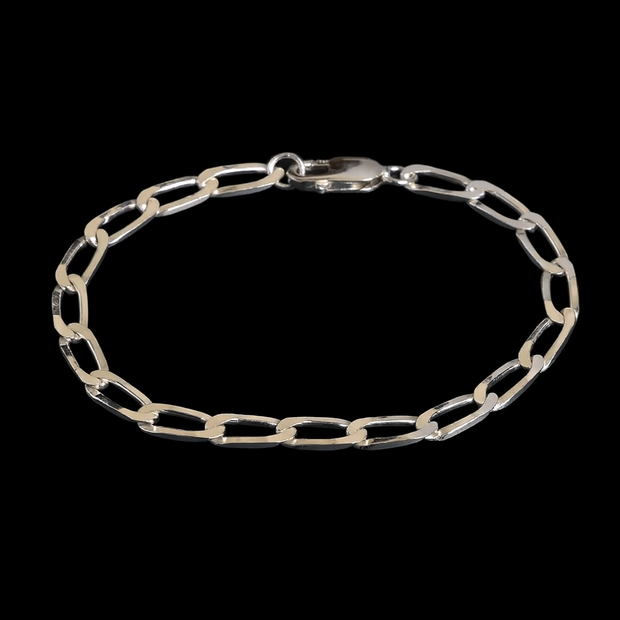 Men's 925 Sterling Silver Cuban Link Bracelet