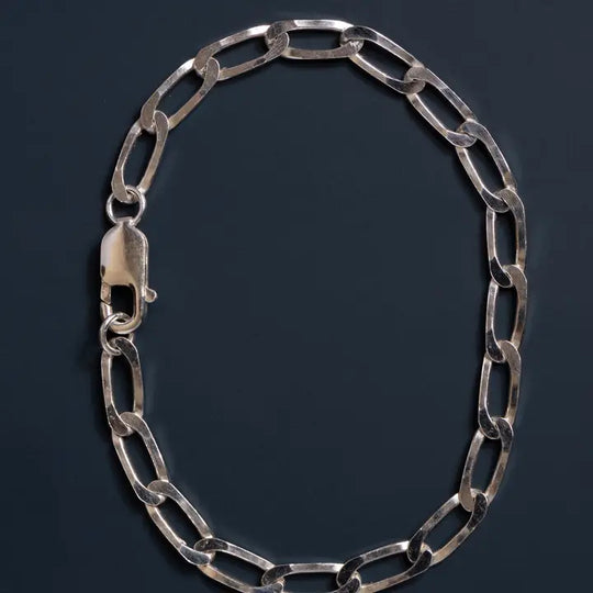 Men's 925 Sterling Silver Cuban Link Bracelet