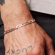 Men's 925 Sterling Silver Cuban Link Bracelet