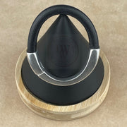 BLACK & BOWN SELECTION - Arena Leather Bracelet Collection with <strong>Single</strong> Antique Silver Magnetic Clasp