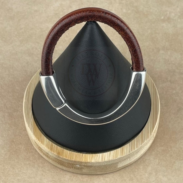 BLACK & BOWN SELECTION - Arena Leather Bracelet Collection with <strong>Single</strong> Antique Silver Magnetic Clasp