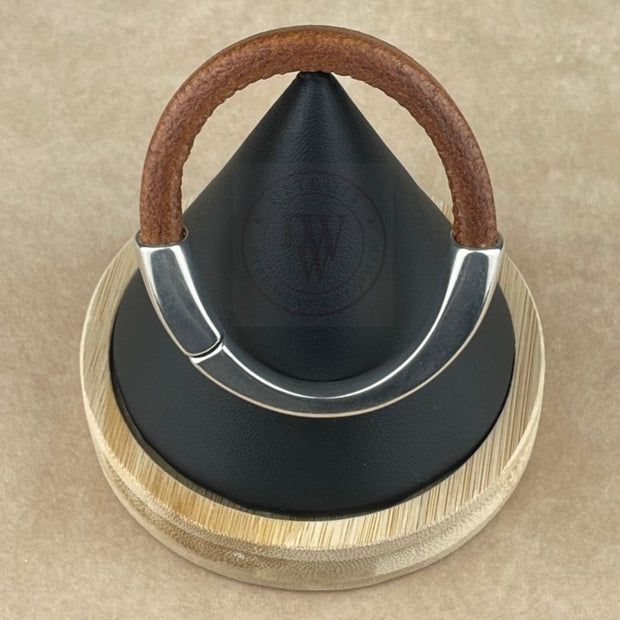 BLACK & BOWN SELECTION - Arena Leather Bracelet Collection with <strong>Single</strong> Antique Silver Magnetic Clasp