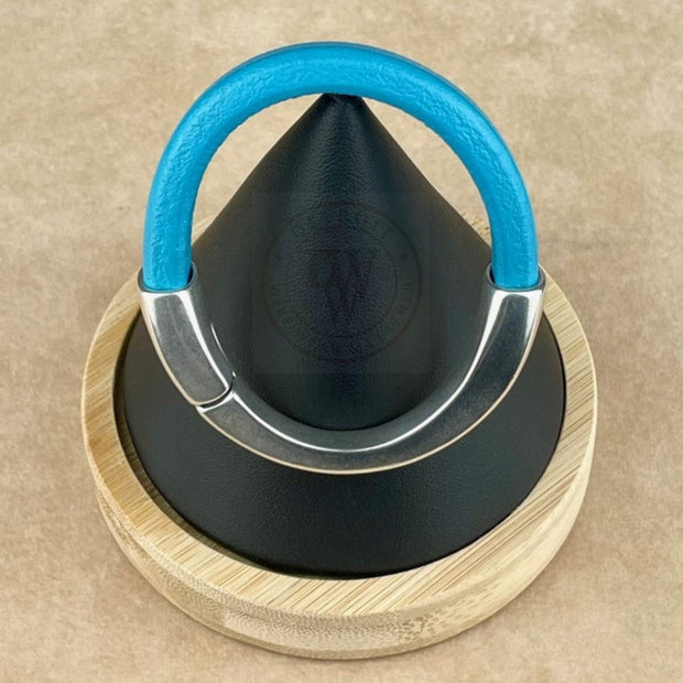 BLUE SELECTION -  Arena Leather Bracelet Collection with <strong>Single</strong> Antique Silver Magnetic Clasp