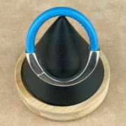 BLUE SELECTION -  Arena Leather Bracelet Collection with <strong>Single</strong> Antique Silver Magnetic Clasp