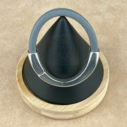 SILVER & GRAY SELECTION -  Arena Leather Bracelet Collection with <strong>Single</strong> Antique Silver Magnetic Clasp