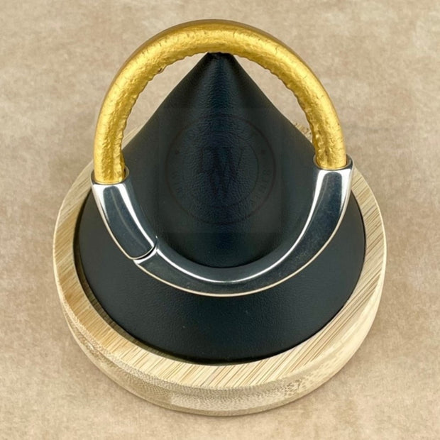 GOLD SELECTION -  Arena Leather Bracelet Collection with <strong>Single</strong> Antique Silver Magnetic Clasp
