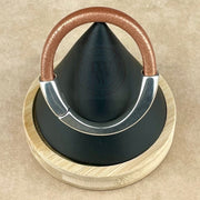 BLACK & BOWN SELECTION - Arena Leather Bracelet Collection with <strong>Single</strong> Antique Silver Magnetic Clasp