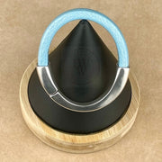 BLUE SELECTION -  Arena Leather Bracelet Collection with <strong>Single</strong> Antique Silver Magnetic Clasp