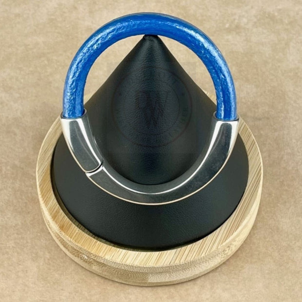 BLUE SELECTION -  Arena Leather Bracelet Collection with <strong>Single</strong> Antique Silver Magnetic Clasp