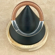 BLACK & BOWN SELECTION - Arena Leather Bracelet Collection with <strong>Single</strong> Antique Silver Magnetic Clasp