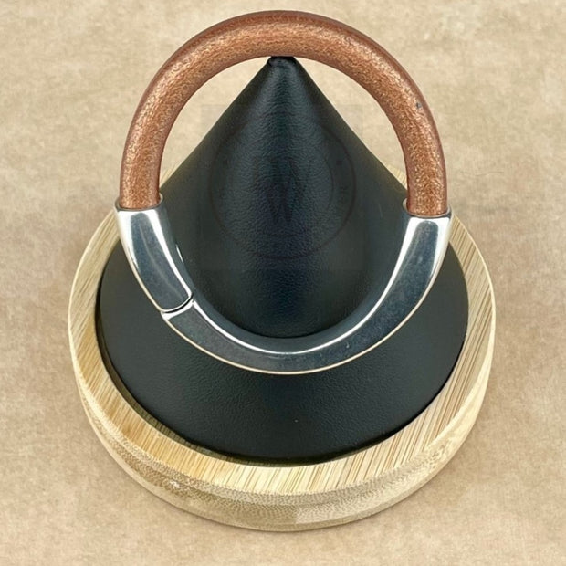 BLACK & BOWN SELECTION - Arena Leather Bracelet Collection with <strong>Single</strong> Antique Silver Magnetic Clasp