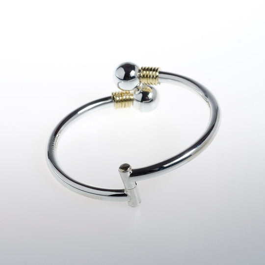 Sterling Silver Orbit Cuff