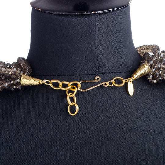 Stella Multi Strand Crystal Necklace