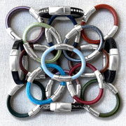 RED & PINK SELECTION - Cobo Leather Bracelet Collection  with <strong>Double</strong> Antique Silver Magnetic Clasps
