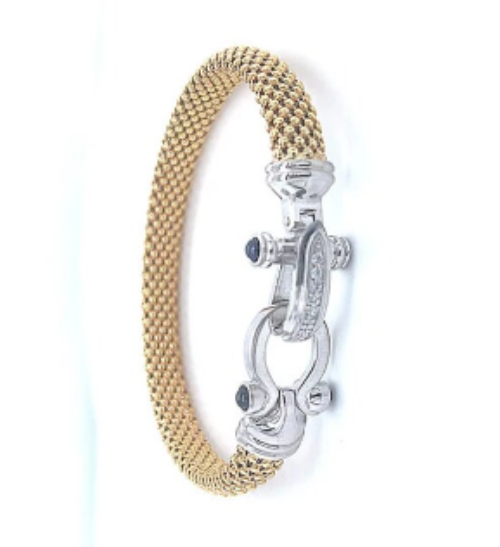 Mesh Italian Bangle