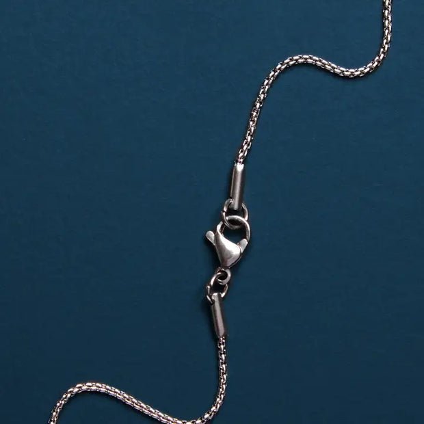 Stainless Steel Crucifix Pendant Necklace for Men