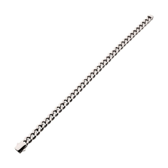Men's 8mm Heavy Miami Cuban Stainless Steel Bracelet