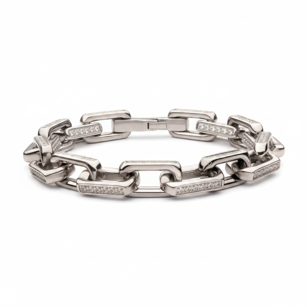 Bracelet on white background