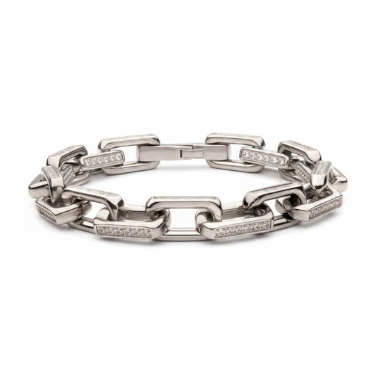 Bracelet on white background
