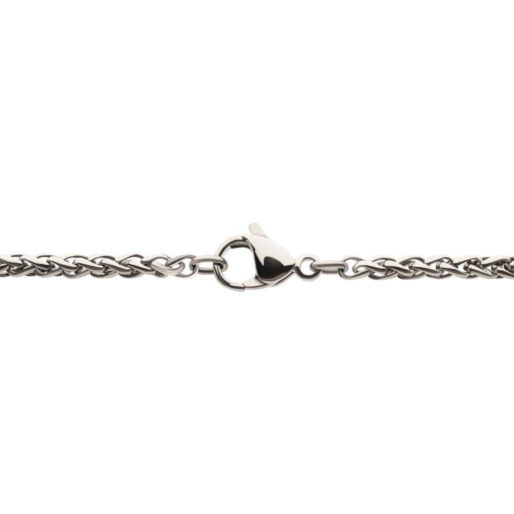Men's Black Sapphire Crucifix Pendant