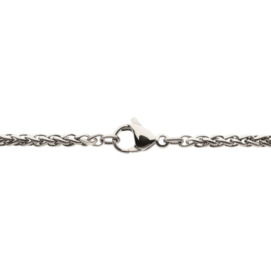 Men's Black Sapphire Crucifix Pendant