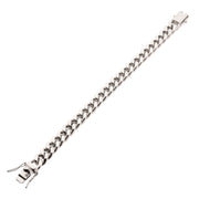 Link and Chain - 10mm Steel Miami Cuban Chain Bracelet