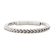 High Polished Finish Stainless Steel Franco Chain Bracelet