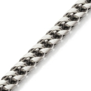 High Polished Finish Stainless Steel Franco Chain Bracelet