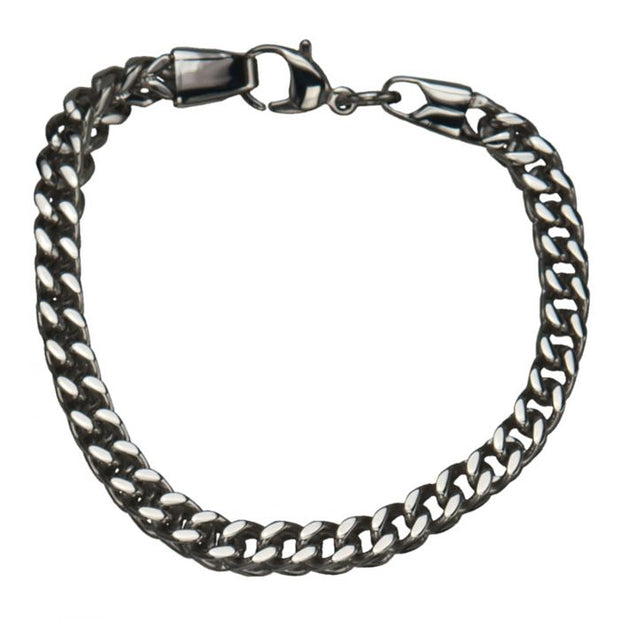 Men's Franco Chain Bracelet with Lobster Closure