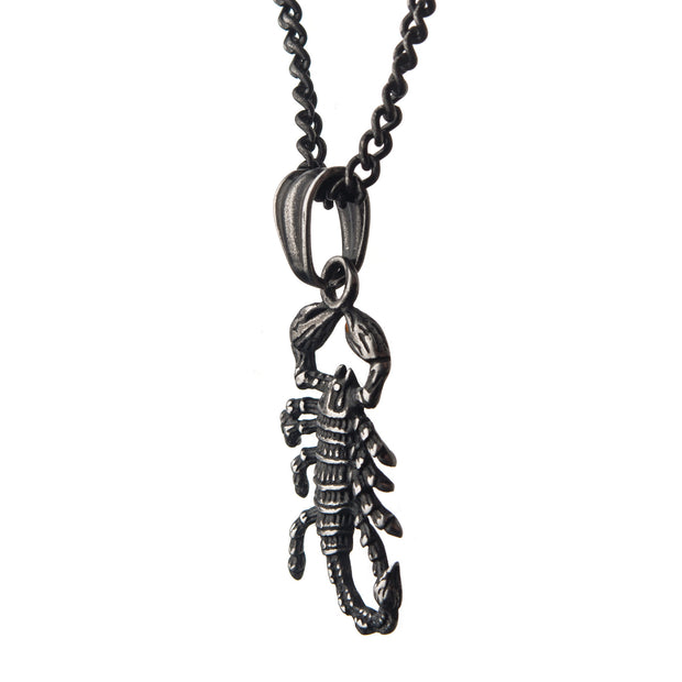 Men's stainless steel scorpion bracelet